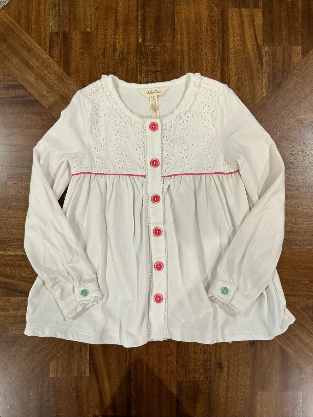 Matilda Jane Size 6 Frosted Morning Tunic With Pockets